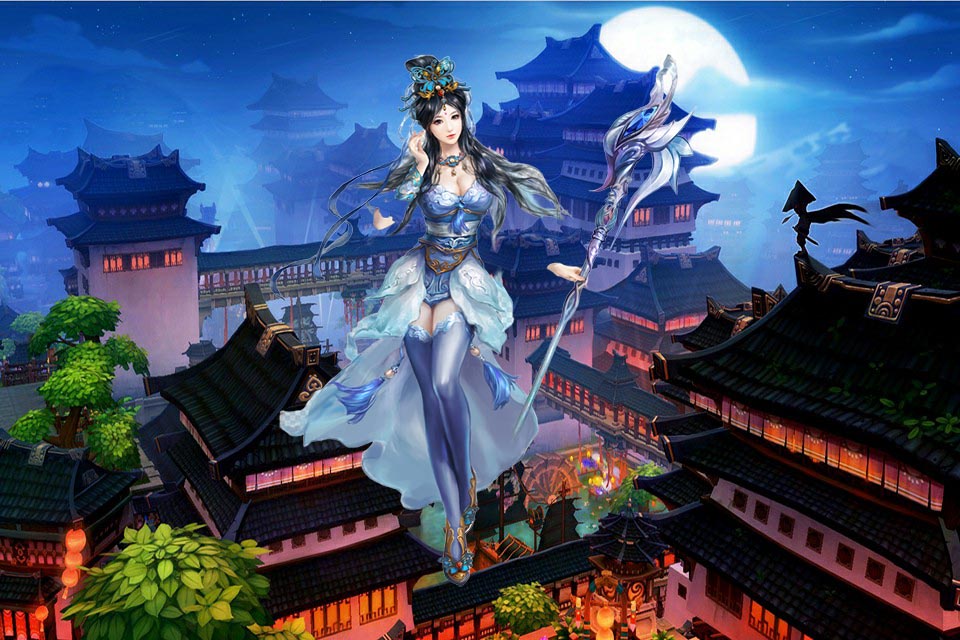 因为这时候，她的目光一转，发现在庙宇大殿内，似乎有几具棺材，阴森恐怖。