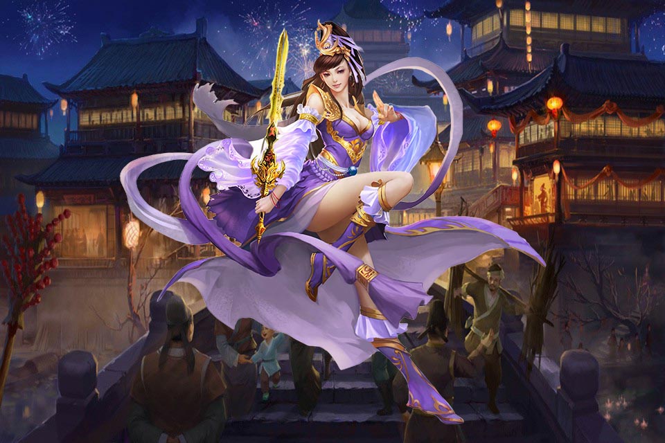 绝对舞力稍微安心，终于举步走到了门口。一瞬间，层层声浪就好像惊雷炸开，铺天盖地。