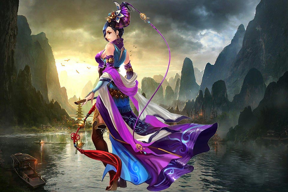 盛天佑脸黑了,不过还是耍了个剑花,直接御剑飞到凌空,与大魔头抗争到底。