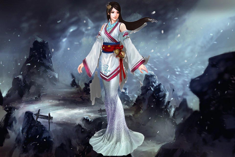 之后,他抱着小镇之花,在残存百姓、骑士的注视下,默然神伤而去,消失在天际……