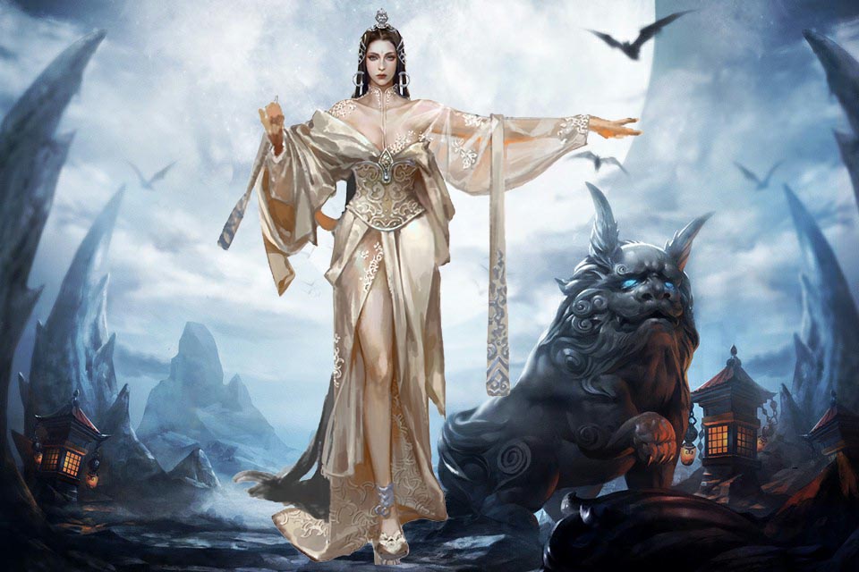 一袭简单连衣裙,火红的颜色,不需要什么修饰,把她细嫩的肌肤衬得比雪还要白腻。